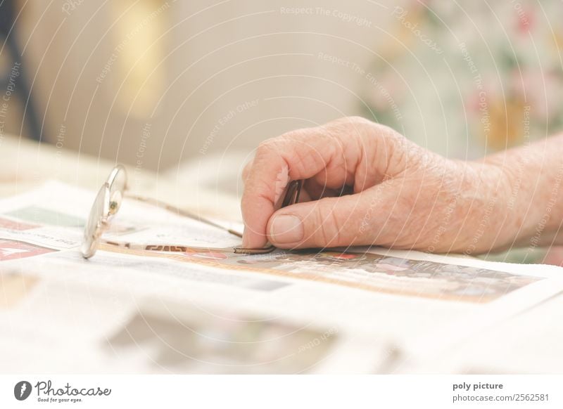 Pensioner hand holds glasses Female senior Woman Male senior Man Grandparents Senior citizen Grandfather Grandmother Adults Life Hand Fingers 60 years and older