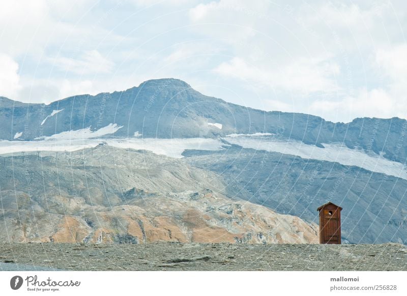 on the mountain pass of the Alps Col de l'Iseran Mountain Environment Nature Landscape Elements quiet place Sky Summer Climate Climate change Beautiful weather