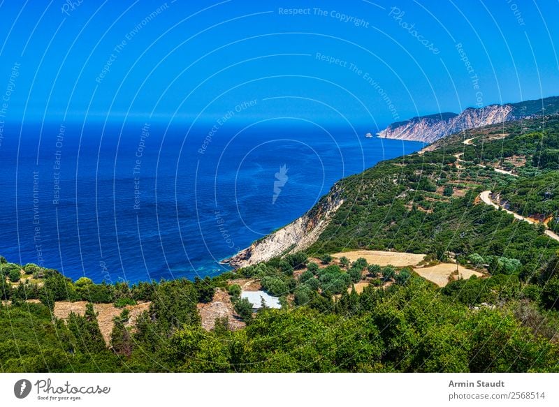 Bay on Kefalonia Lifestyle Design Joy Happy Harmonious Well-being Senses Calm Vacation & Travel Adventure Far-off places Freedom Summer vacation Ocean Island