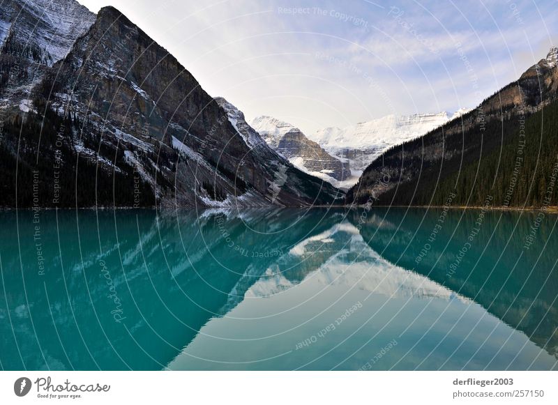 Lake Louise, Alberta, Canada Vacation & Travel Tourism Adventure Mountain Nature Landscape Clouds Autumn Lakeside Colour photo Exterior shot Morning