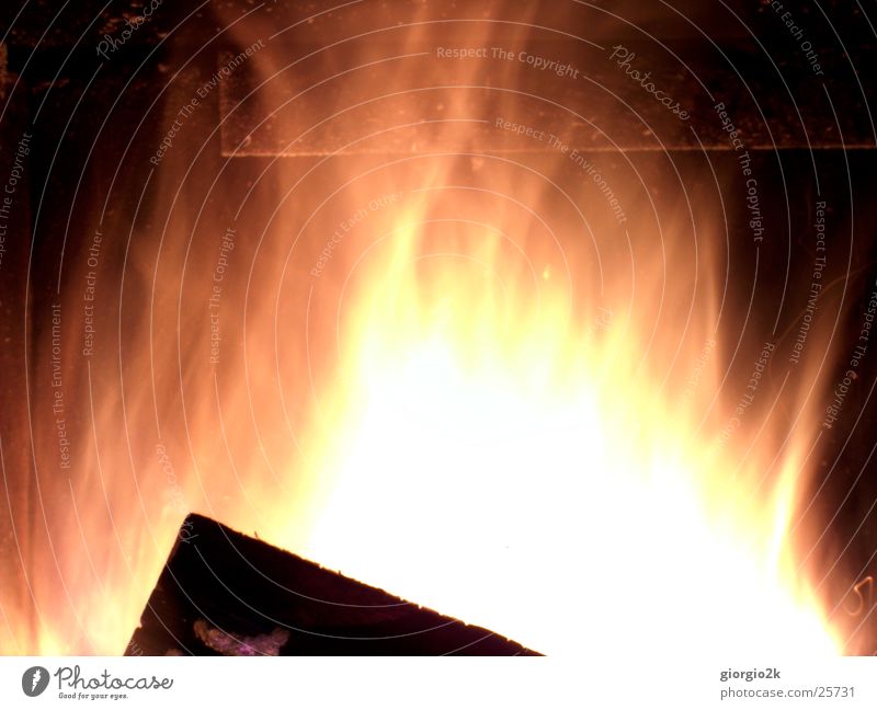 Purgatory III Hot Wood Burn Carbon Red Fireside Long exposure Blaze Flame tongue of flame fireplace Chimney