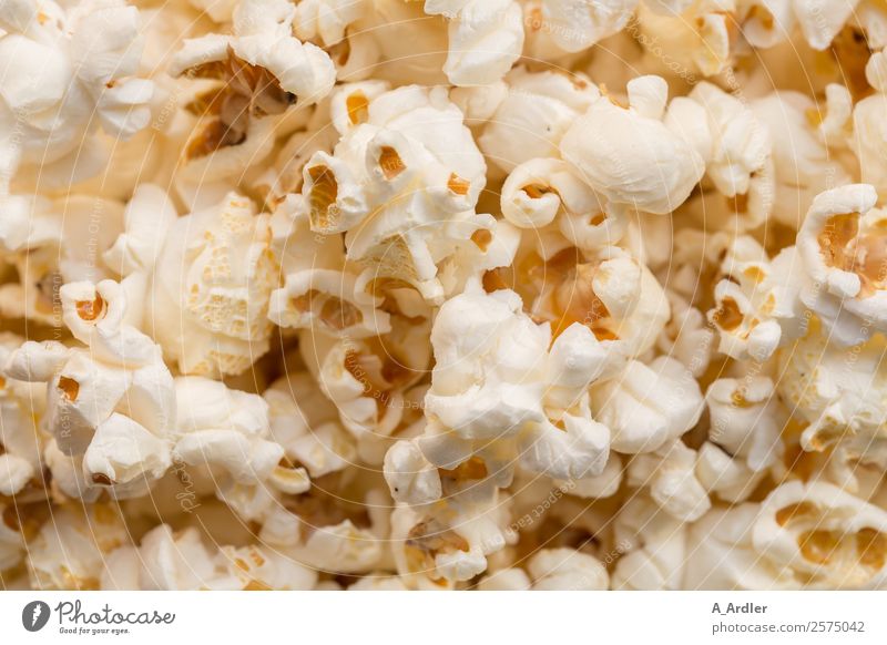 PopCorn Food Eating To enjoy Brown Yellow Gold Orange White Popcorn Colour photo Studio shot Close-up Detail Macro (Extreme close-up)