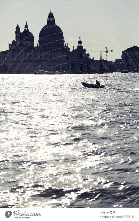 Santa Maria della Salute. Art Work of art Esthetic Venice Veneto Italy Canal Grande Basilica San Marco Romance Vacation & Travel Tourism Vacation photo