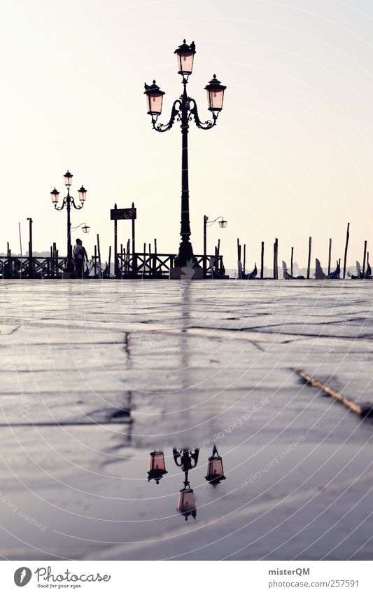 Venecian Perspective III Art Esthetic Venice Veneto Lantern Lamp post Italy City trip Port City Vacation & Travel Vacation mood Vacation destination Tourism