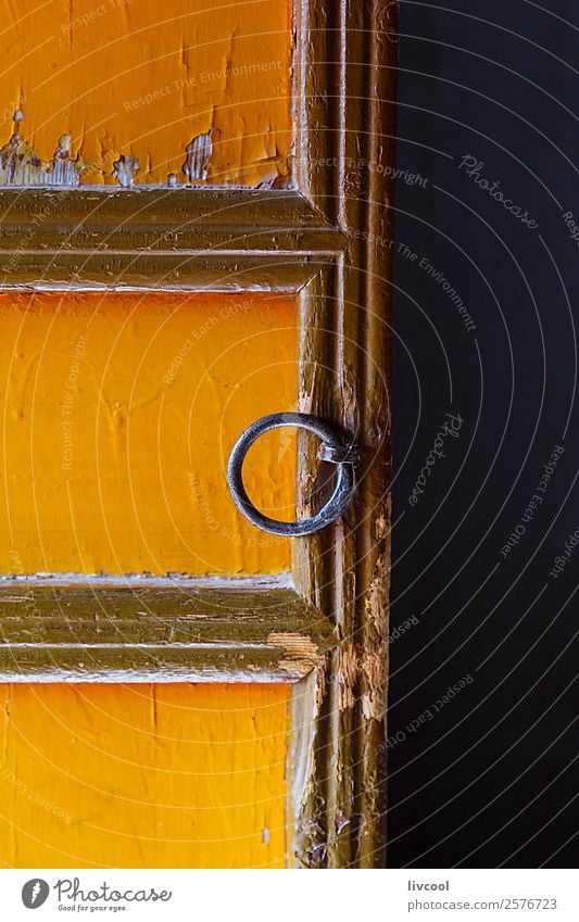 yellow door, matisi caves-china House (Residential Structure) Art Places Building Architecture Balcony Door Monument Wood Old Authentic Red Religion and faith