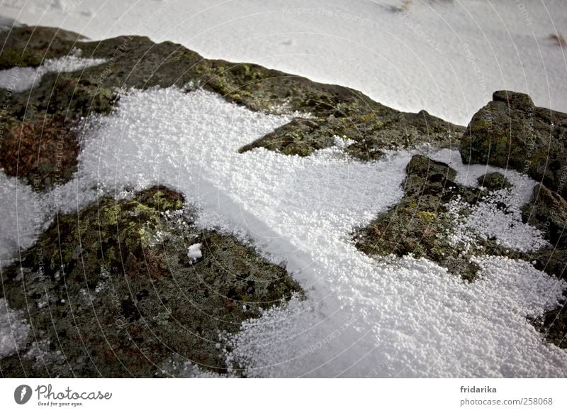 snowy as a ball Winter Weather Ice Frost Hail Snow Hill Rock Mountain Snowcapped peak Freeze Cold Gray Green White Stone Stony Stone slab Stone Age Ice age