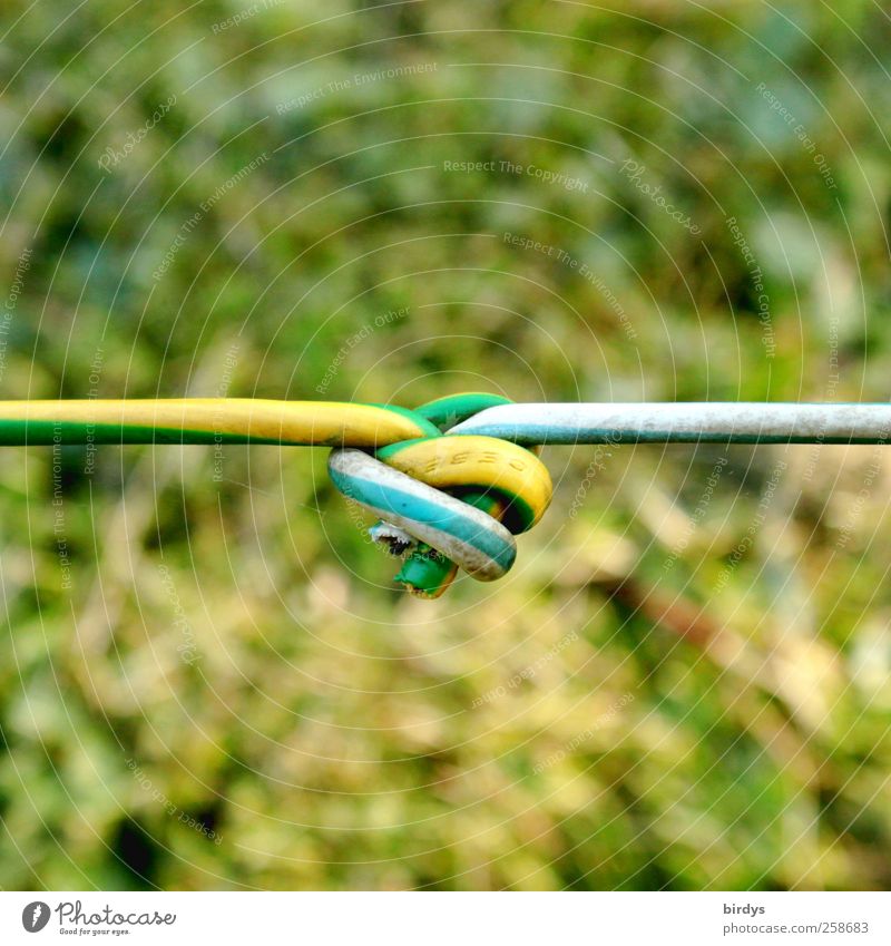 node Knot Tug-of-war Authentic Yellow Green Dependability Stress Attachment Joinery technique Connection Node Cable alienated grounding cable Square Tension 1