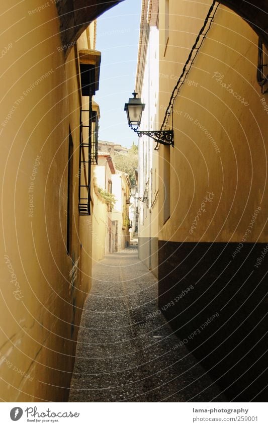 Streets of Andalusia [IV] Vacation & Travel City trip Granada Spain Andalucia Town Downtown Old town House (Residential Structure) Wall (barrier)