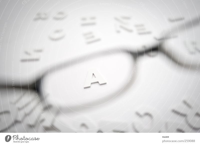 Sharp A Lifestyle Style Design Eyeglasses Characters Esthetic Simple Bright White Chaos Idea Inspiration Creativity Letters (alphabet) Clarity Considerable