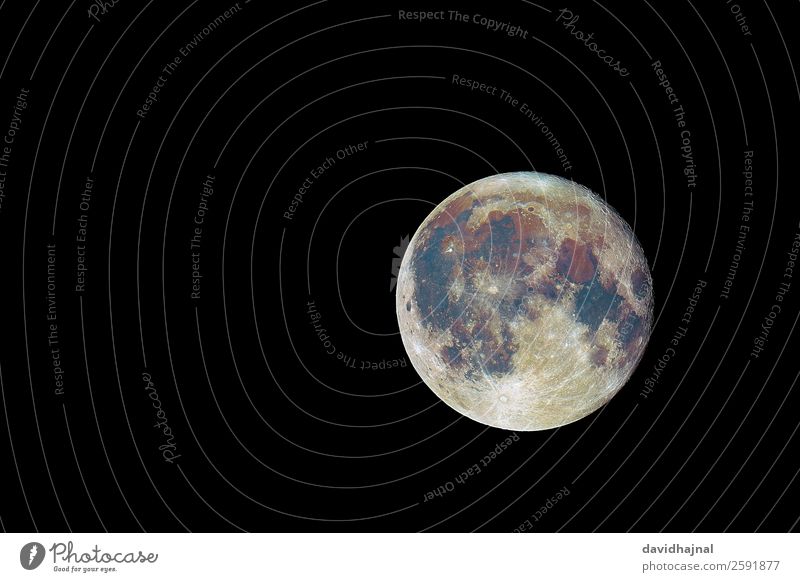 The colours of the moon Technology Science & Research Advancement Future High-tech Astronautics Astronomy Environment Nature Landscape Elements Sky Sky only