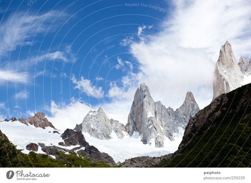 Mountain Landscape 3 Adventure Alps Climate Climbing Clouds Colour Colour photo Deep depth of field Far-off places Environment Expedition Exterior shot Plant