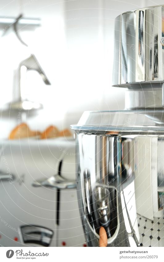 Bling bling Kitchen Machinery Light Aluminium Chrome Glittering Blur Mechanics Pot Containers and vessels Tile Bright Reflection Light (Natural Phenomenon)