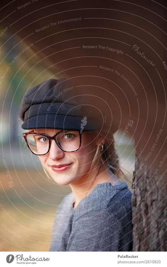 #A# Woman in autumn 1 Human being Esthetic Model Manikin Autumn Autumnal Autumn leaves Autumnal colours Early fall Automn wood Autumnal weather