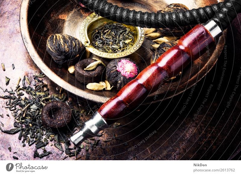 Hookah with aroma tea hookah shisha smoking tobacco nargile smoke nicotine east relaxation fruit arabic mouthpiece pipe fragrant pastime hookah with tea style