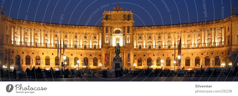 ViennaHofburg Night shot Long exposure Architecture