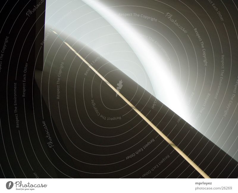 Pinakothek light curve Light Narrow Architecture Picture gallery Museum Level