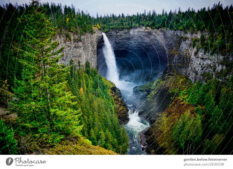 Hydropower, of course! Nature Landscape Plant Elements Earth Sand Water Sky Autumn Beautiful weather Tree Grass Moss Wild plant Rock River bank Bay Waterfall