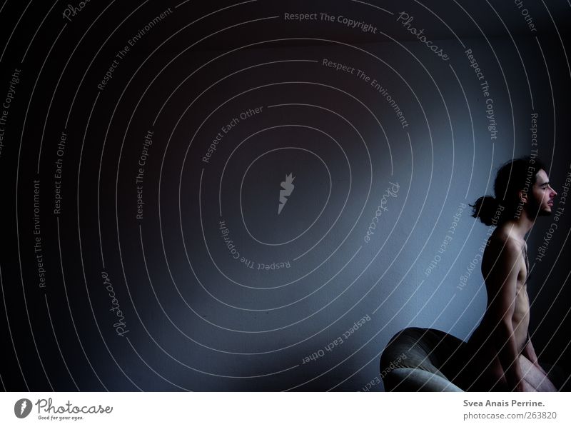 Shady sides. Masculine Body Hair and hairstyles Face Stomach Bottom 1 Human being 18 - 30 years Youth (Young adults) Adults Sofa Wall (barrier) Wall (building)