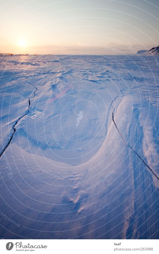 Winter Svalbard Landscape Beautiful Tourism Sun Ocean Snow Mountain Nature Horizon Ice Frost Fjord Lake Cold spring Spitzbergen Norway Midnight North northern