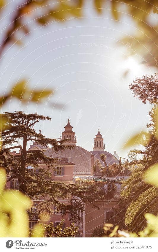 XX Rome - Italian dome show Church Historic Architecture Religion and faith Exterior shot Deserted Tourist Attraction Dome Colour photo