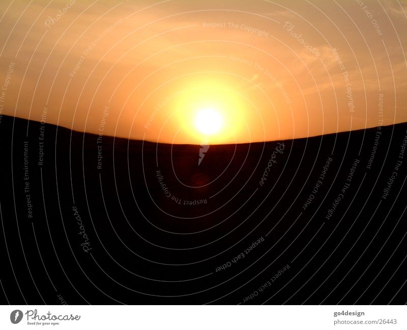 balance Contentment Scale Light Mountain Sun Sand Contrast Shadow Desert Sky Sphere