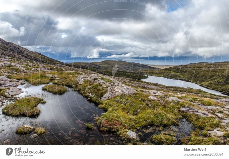 Applecross 2 Environment Nature Landscape Hill Rock Mountain Highlands Pond applecross Great Britain Scotland Europe Wild Loneliness Remote ferocity