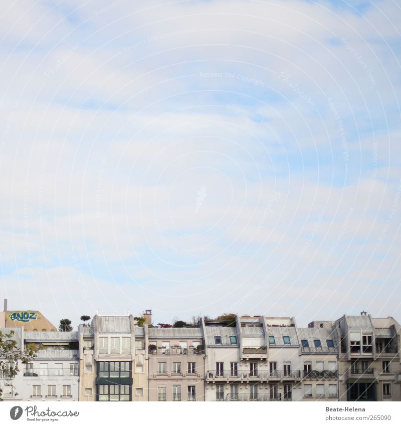 Above the roofs of Paris Vacation & Travel City trip House (Residential Structure) France Europe Capital city Downtown Skyline Building Architecture