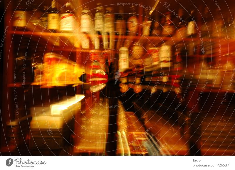 Alcohol at a slant Shelves Spigot Zoom effect Long exposure Alcoholic drinks High aperture