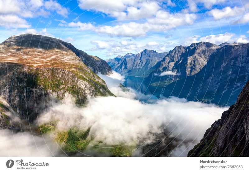 Highlands in Norway Senses Calm Meditation Vacation & Travel Tourism Trip Adventure Far-off places Freedom Nature Landscape Elements Sky Clouds Climate