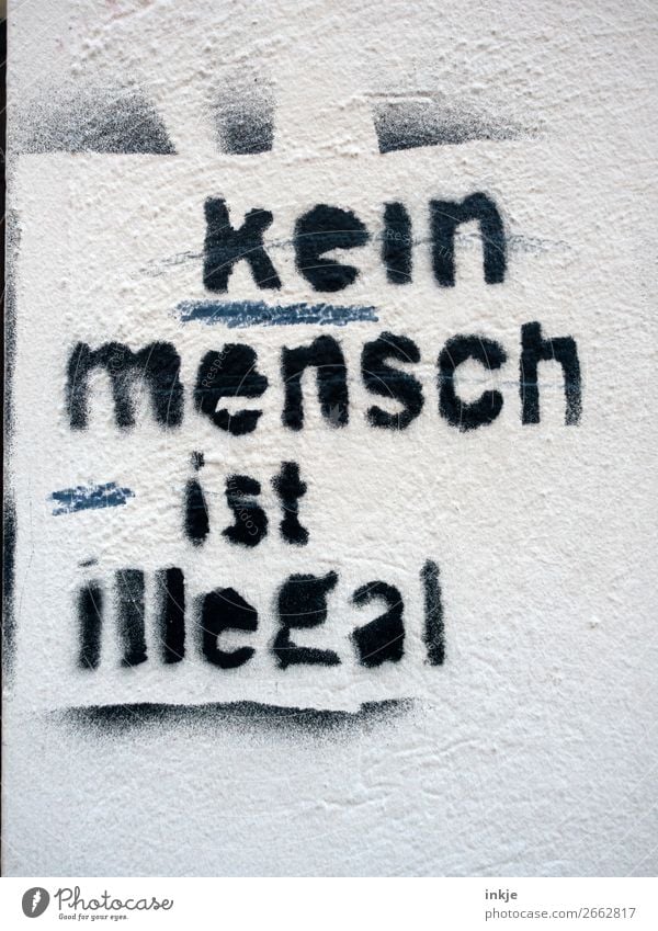 Announcement Lifestyle Wall (barrier) Wall (building) Facade Sign Characters Graffiti Black White Emotions Acceptance Agreed Loyal Together Humanity Solidarity