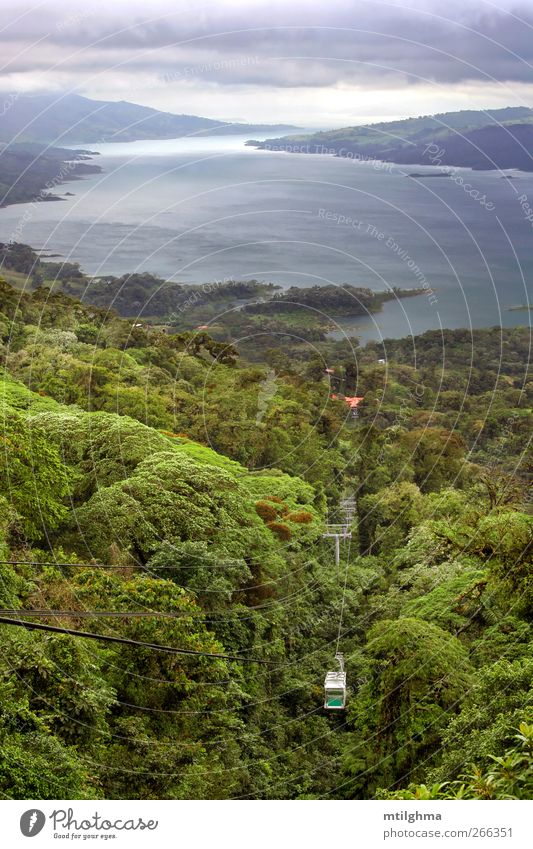 Lake Arenal, Costa Rica Virgin forest Tropical Forest Tram Gondola Chair lift arenal Cloud forest Central America Caribbean Lush Equator Closed Wilderness