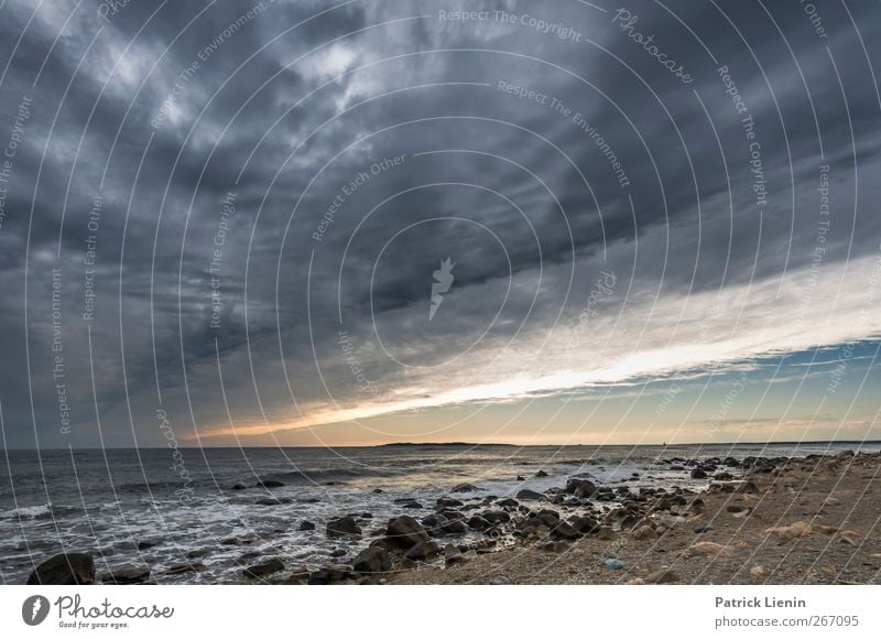 Wide World Environment Nature Landscape Elements Sand Water Sky Clouds Storm clouds Sun Sunrise Sunset Climate Climate change Weather Bad weather Wind Waves