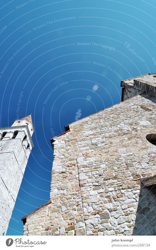 Santa Maria Assunta aquileia Trieste Veneto Italy Town Old town Church Manmade structures Building Architecture Basilica Facade Tower Campanile