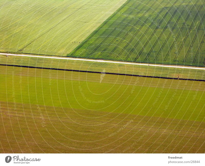 cyclist Bird's-eye view Gliding Karlsruhe Field Geometry Runway Aviation Tracks detailed Crazy Street