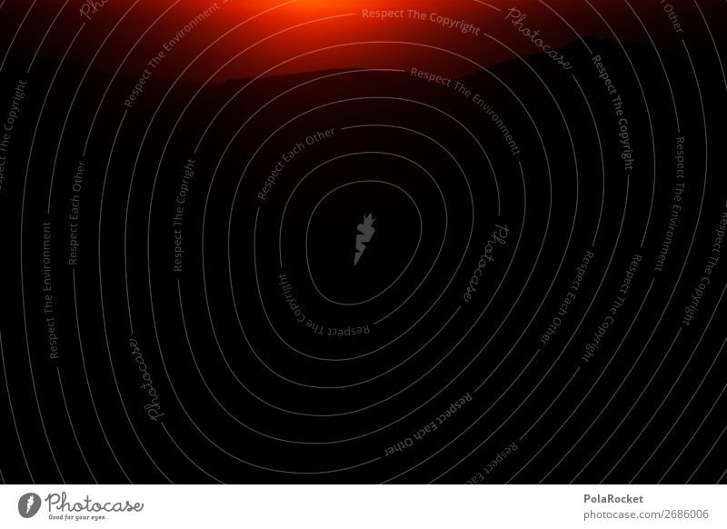 #AS# RedHour Art Esthetic Sun Sunrise mountainous country Mountain Vacation photo Landscape Minimalistic Decent Light Light (Natural Phenomenon) Flare Noble