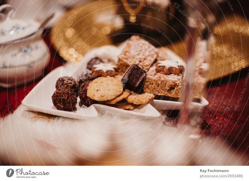 plate full of christmas cookies baked bakery baking biscuit cake candy celebration christmas table confectionery contemplation cozy decor decorated decoration