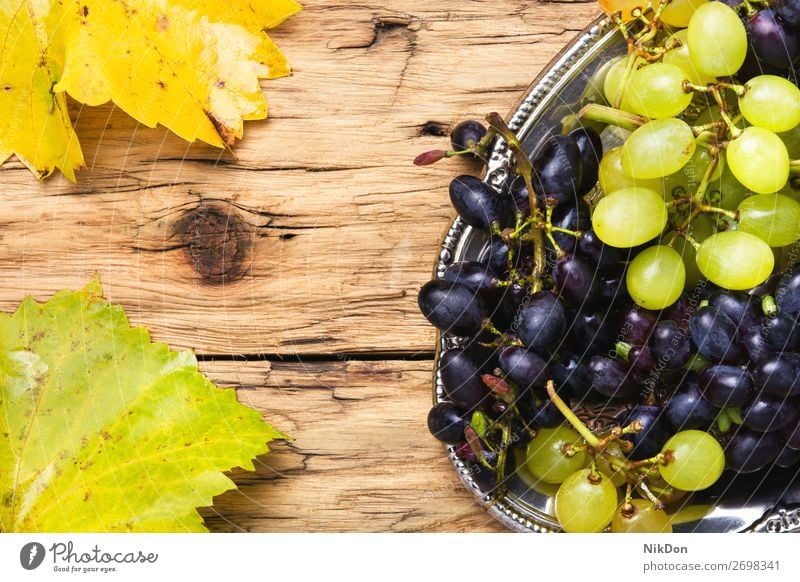 Grapes on a tray grape Healthy Summer Natural Vine Sweet Juicy Heap Leaf Vineyard Fruit Rural Fresh Winery Eating Group Harvest Field Food Juice grapes