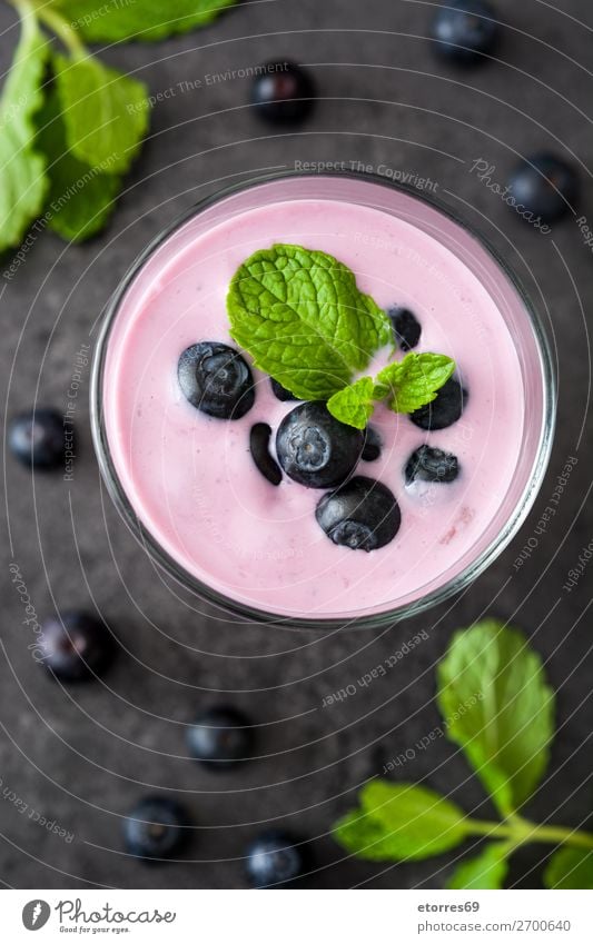 Blueberry smoothie or milkshake in a jar on dark table Milkshake Juice Fruit Berries Healthy Healthy Eating Food Food photograph Beverage Drinking Purple