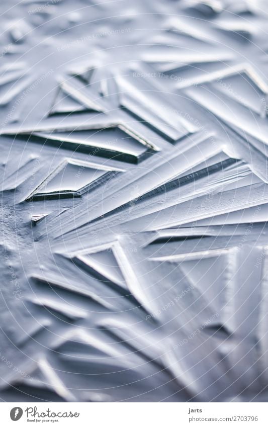 Ice II Winter Frost Lake Fresh Cold Blue Silver Nature Frozen surface Exterior shot Close-up Detail Abstract Pattern Deserted Day Shallow depth of field