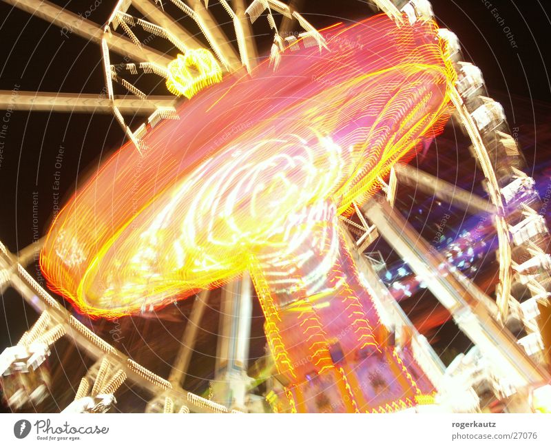 washen Cannstatter Wasen Ferris wheel Fairs & Carnivals Long exposure