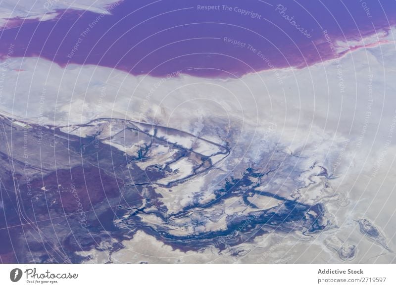 Mountains ridge in clouds Range Aircraft Clouds Drone Snow Panorama (Format) Landscape Extreme Vantage point Peak scenery quadcopter White Mountaineering Remote