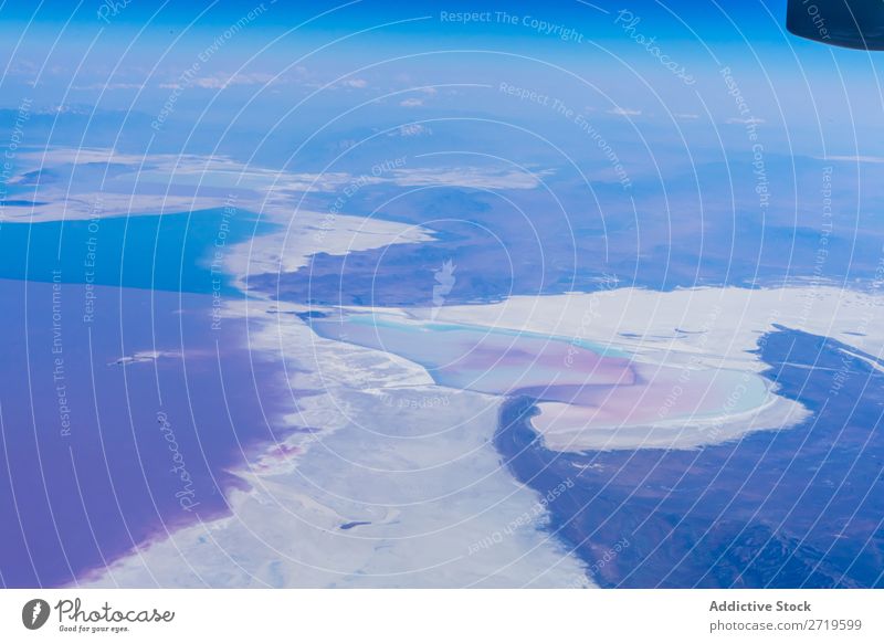 Mountains ridge in clouds Range Aircraft Clouds Drone Snow Panorama (Format) Landscape Extreme Vantage point Peak scenery quadcopter White Mountaineering Remote