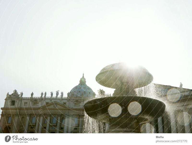 enlightenment Architecture Rome Vatican Italy Europe Town Capital city Church Dome Places Manmade structures Building Well Tourist Attraction