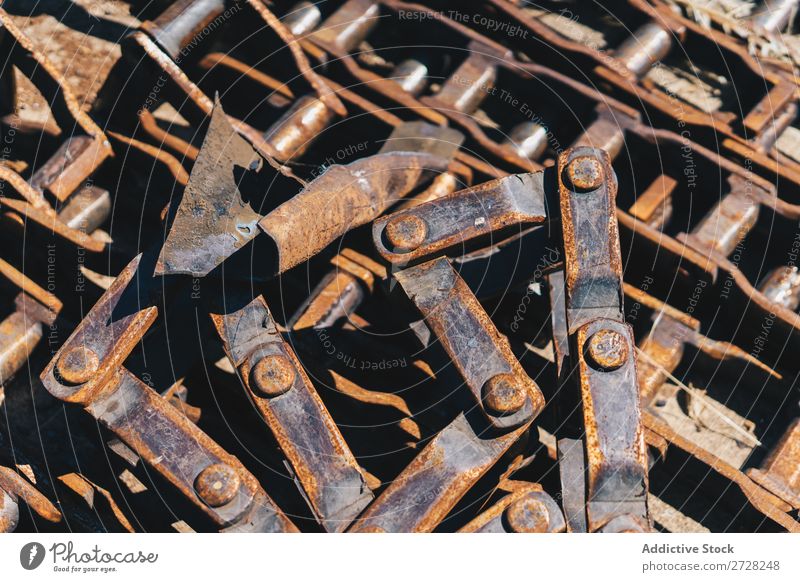 Rusty pieces of mechanism Background picture Consistency Metal Mechanism Steel Industry Old Construction Engineering Machinery screws Screw Industrial Workshop