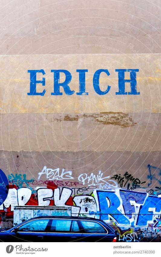 erich Berlin Capital city Autumn Life Deserted Schöneberg Town steglitz Copy Space City life Winter Living or residing Residential area Advertising