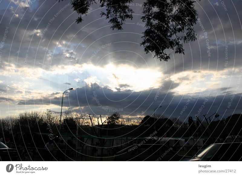 Bright sky Sun Buenos Aires Argentina Clouds Lighting Sky