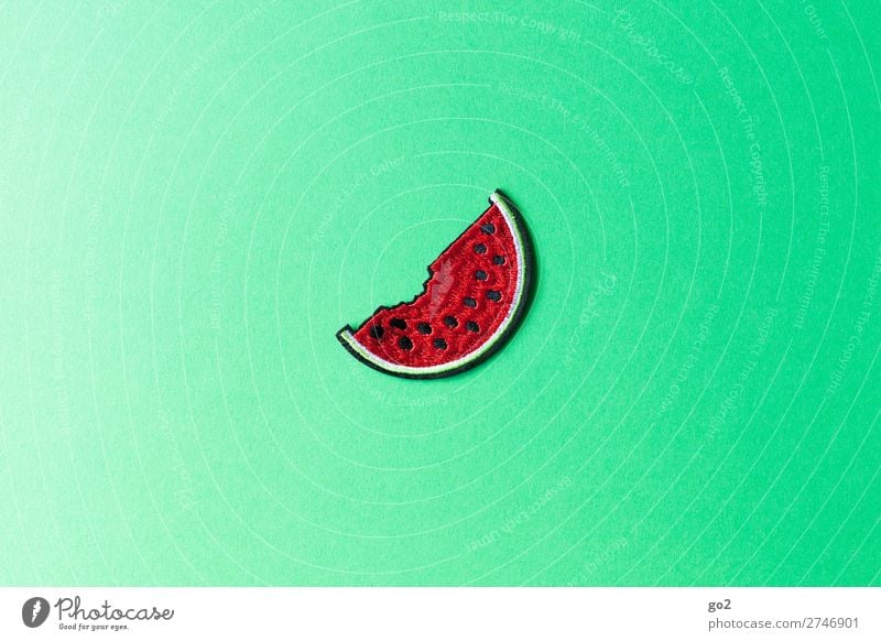 watermelon Food Fruit Water melon Melon Nutrition Organic produce Vegetarian diet Diet Fasting Healthy Eating Accessory Decoration Cloth Sign Fresh Delicious