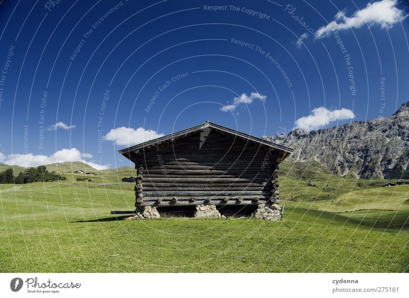 A fine hut in a good location Well-being Relaxation Calm Vacation & Travel Tourism Trip Adventure Far-off places Freedom Environment Nature Landscape Sky