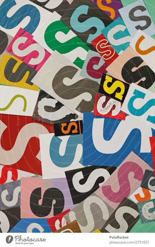 #A# SSSSS Art Work of art Esthetic Letters (alphabet) Alphabet soup Many Typography Characters Design Colour photo Multicoloured Interior shot Studio shot