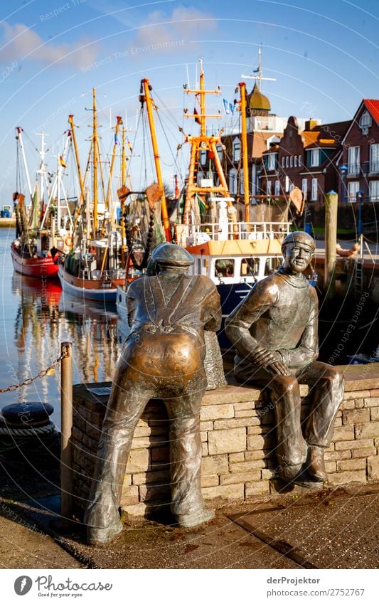 Polished bottom at the port of Neuharlingersiel Vacation & Travel Tourism Trip Adventure Far-off places Freedom Sightseeing City trip Cruise Expedition